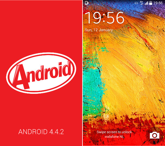 Samsung Galaxy Note 3 Android 4.4.2