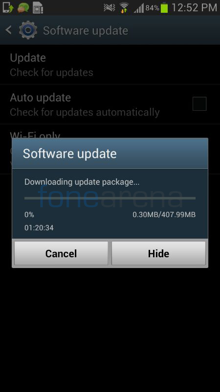 Samsung Galaxy S3 Android 4.3 India