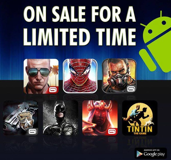 Gameloft Android Sale