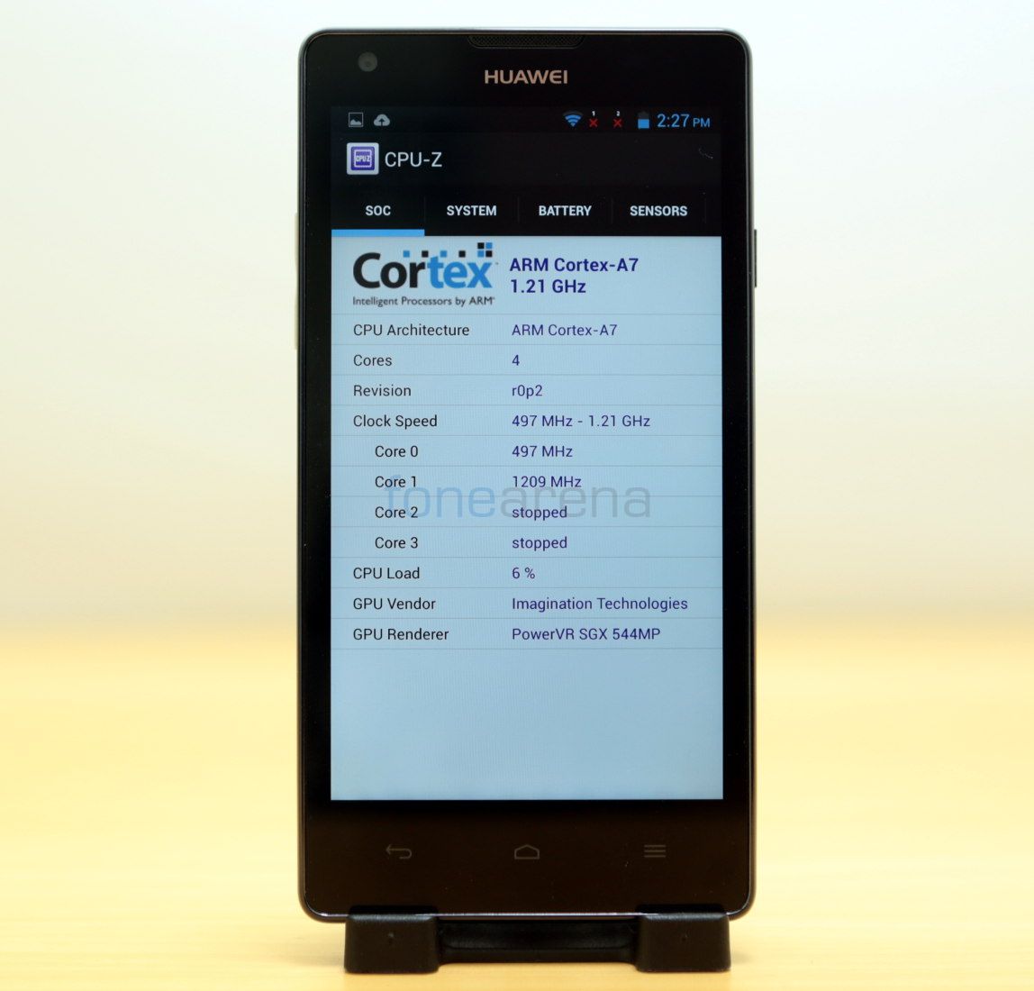 Huawei Ascend G700 Benchmarks