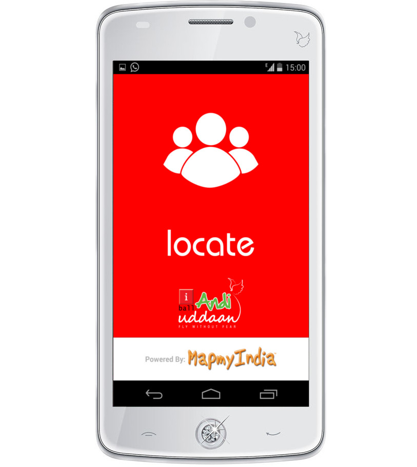 MapmyIndia Locate iBall Andi Udaan