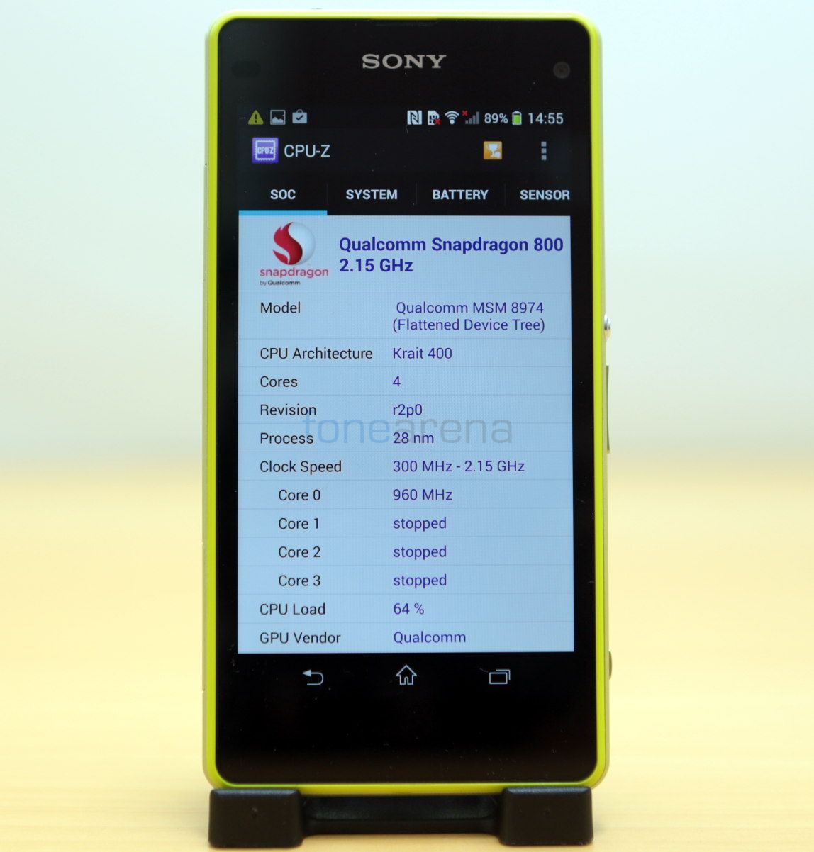 Speels merknaam rijkdom Sony Xperia Z1 Compact Benchmarks