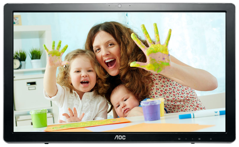 AOC i2472PWHUT multi-touch monitor