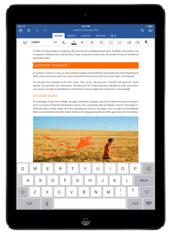 DownloadMicrosoftOfficeforiPad