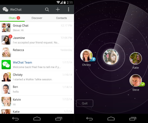 WeChat for Android