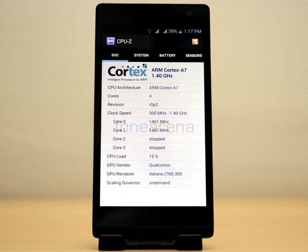 Xolo Q1100 Benchmarks