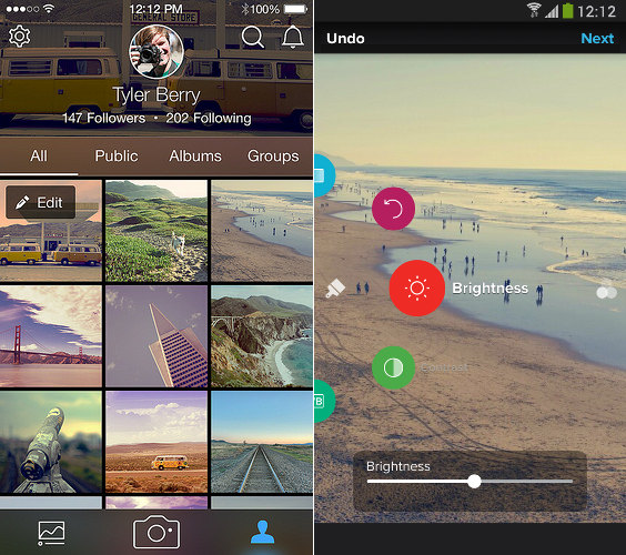 Flickr 3.0 for iPhone and Android