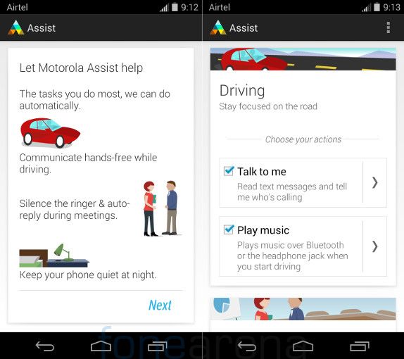 Motorola Moto X Moto Assist