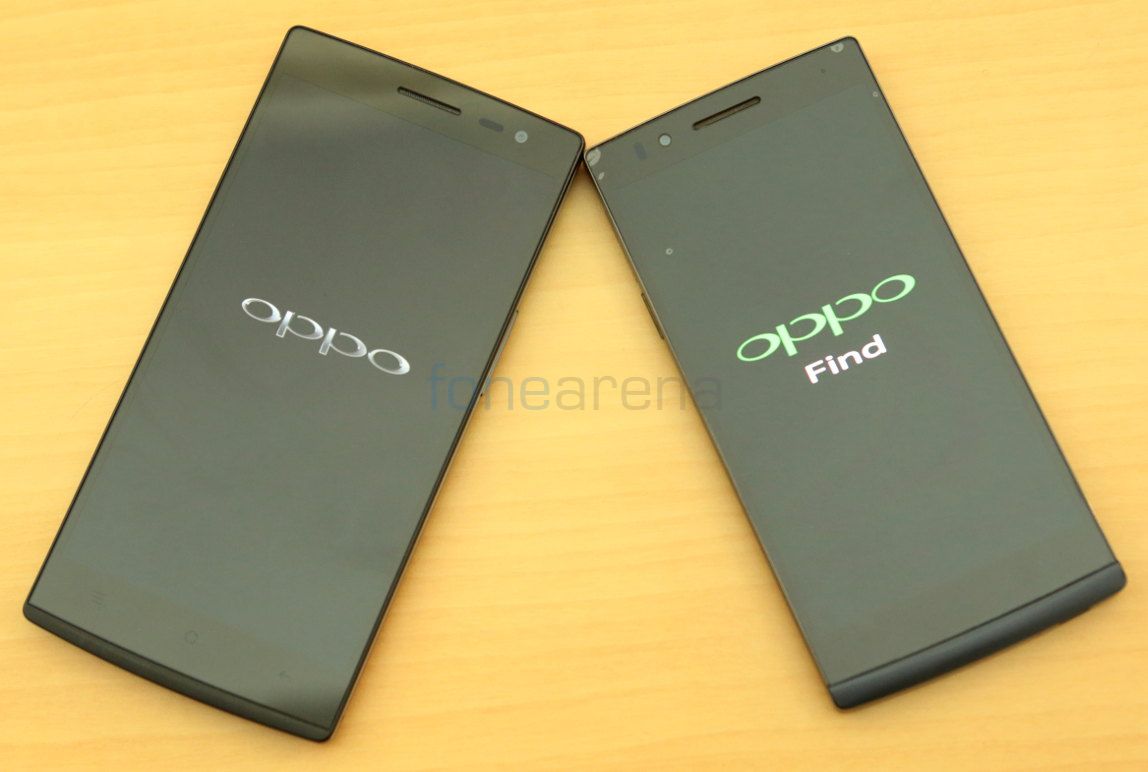 Oppo Find 7a vs Find 5-10