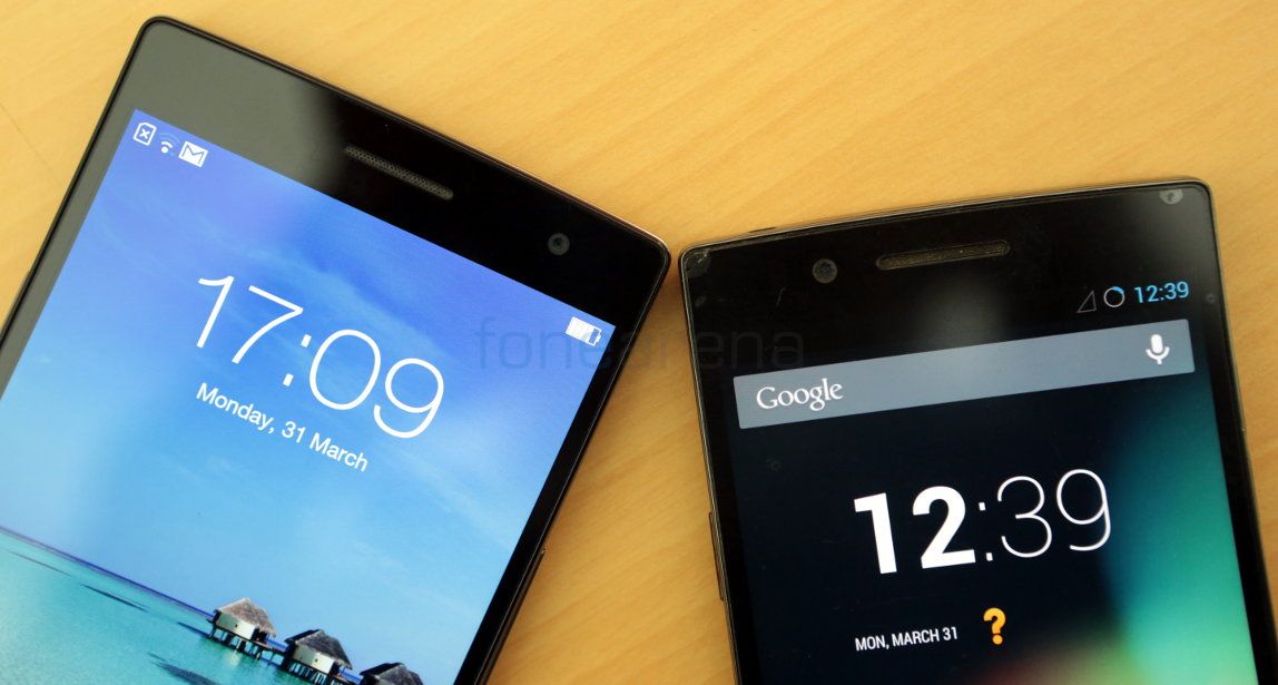Oppo Find 7a vs Find 5-6