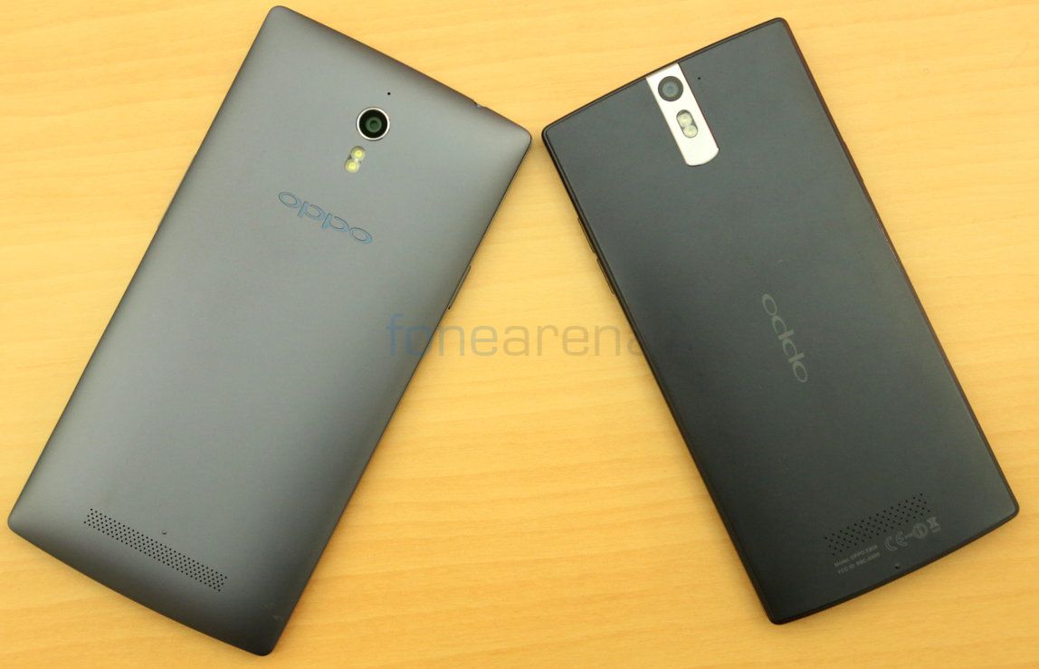 Oppo Find 7a vs Find 5-7