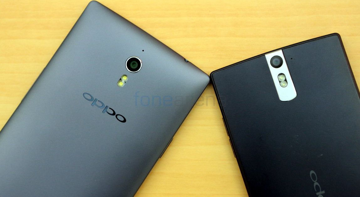 Oppo Find 7a vs Find 5-8