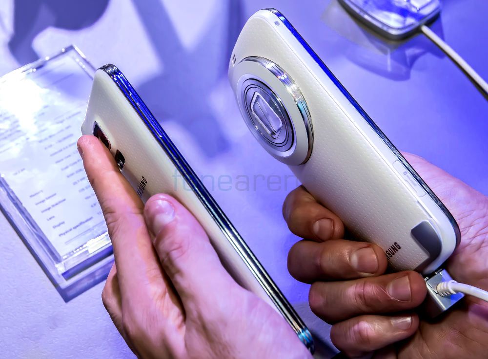 Samsung Galaxy K zoom vs Galaxy S5-3
