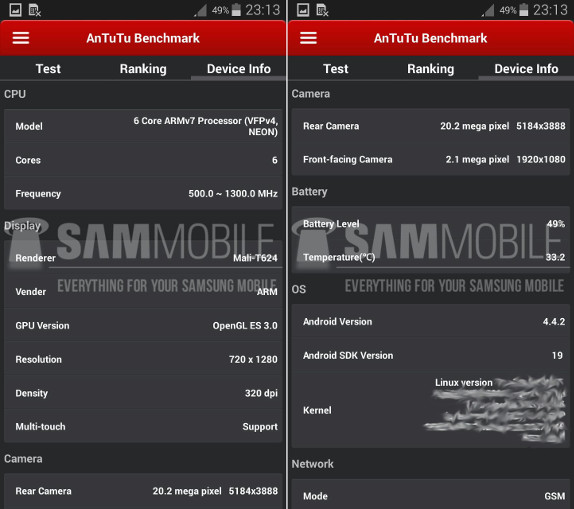 Samsung Galaxy S5 Zoom specs leak