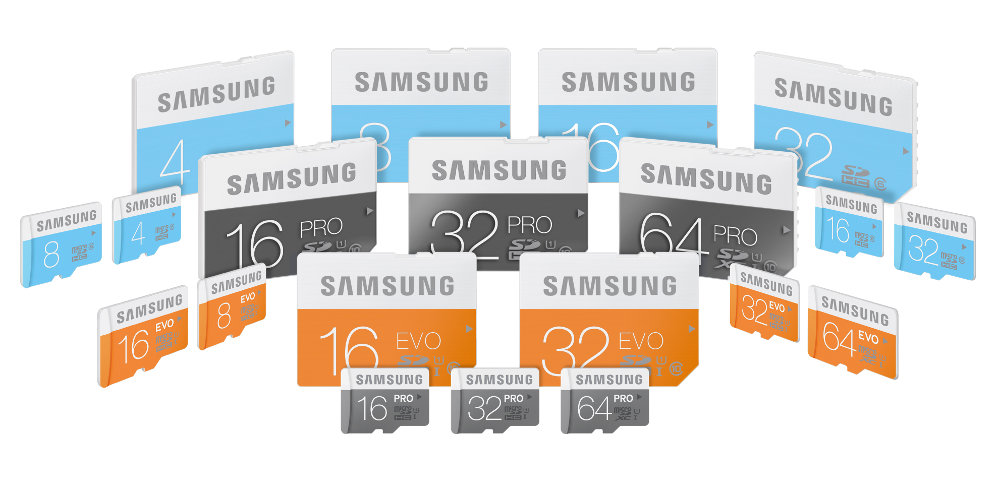 Samsung memory cards