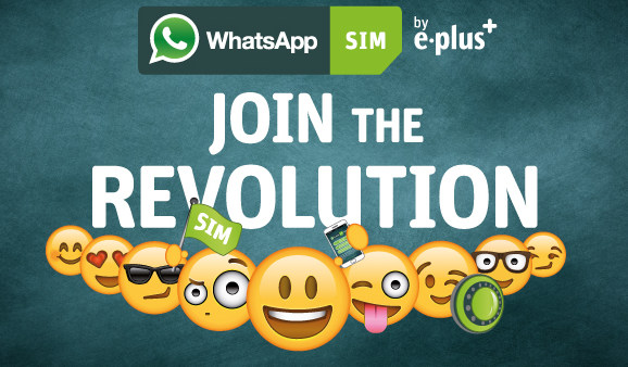 WhatsApp SIM e-plus