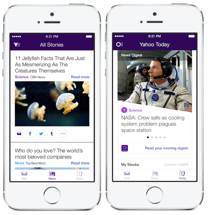 Yahoo Mail 3.0 for iPhone