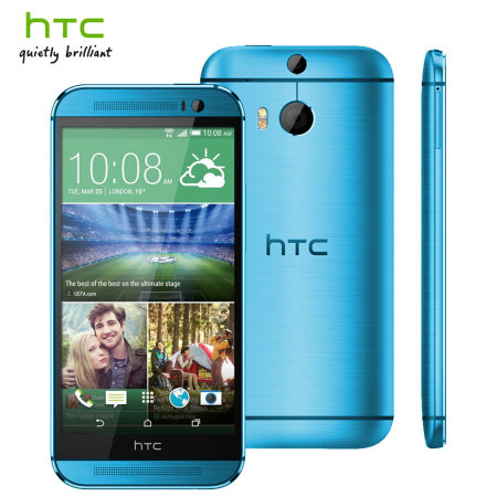 Blue HTC One M8 UK