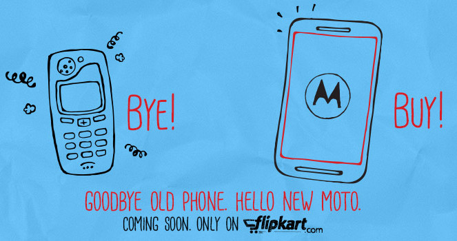 Motorola Moto E teaser Flipkart