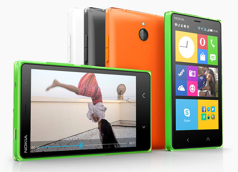 Nokia X2 Dual SIM Android smartphone with 4.3-inch display, 1GB RAM ...