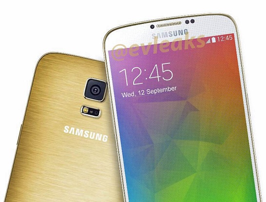Samsung Galaxy F gold