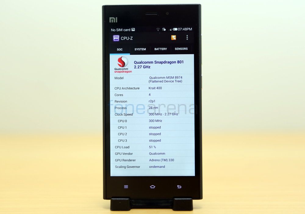Xiaomi Mi3 Benchmarks