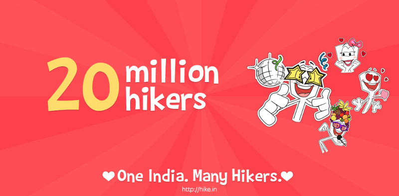 hike messenger 20 million