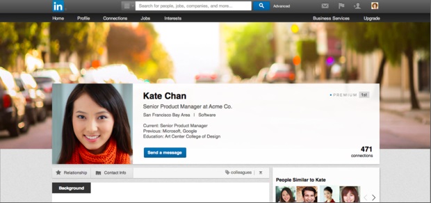 linkedin-premium profile