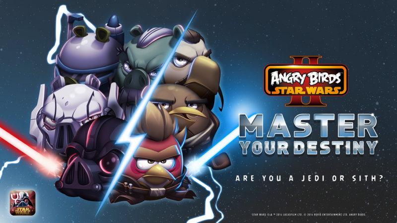 Angy Birds Star Wars II Master Your Destiny update