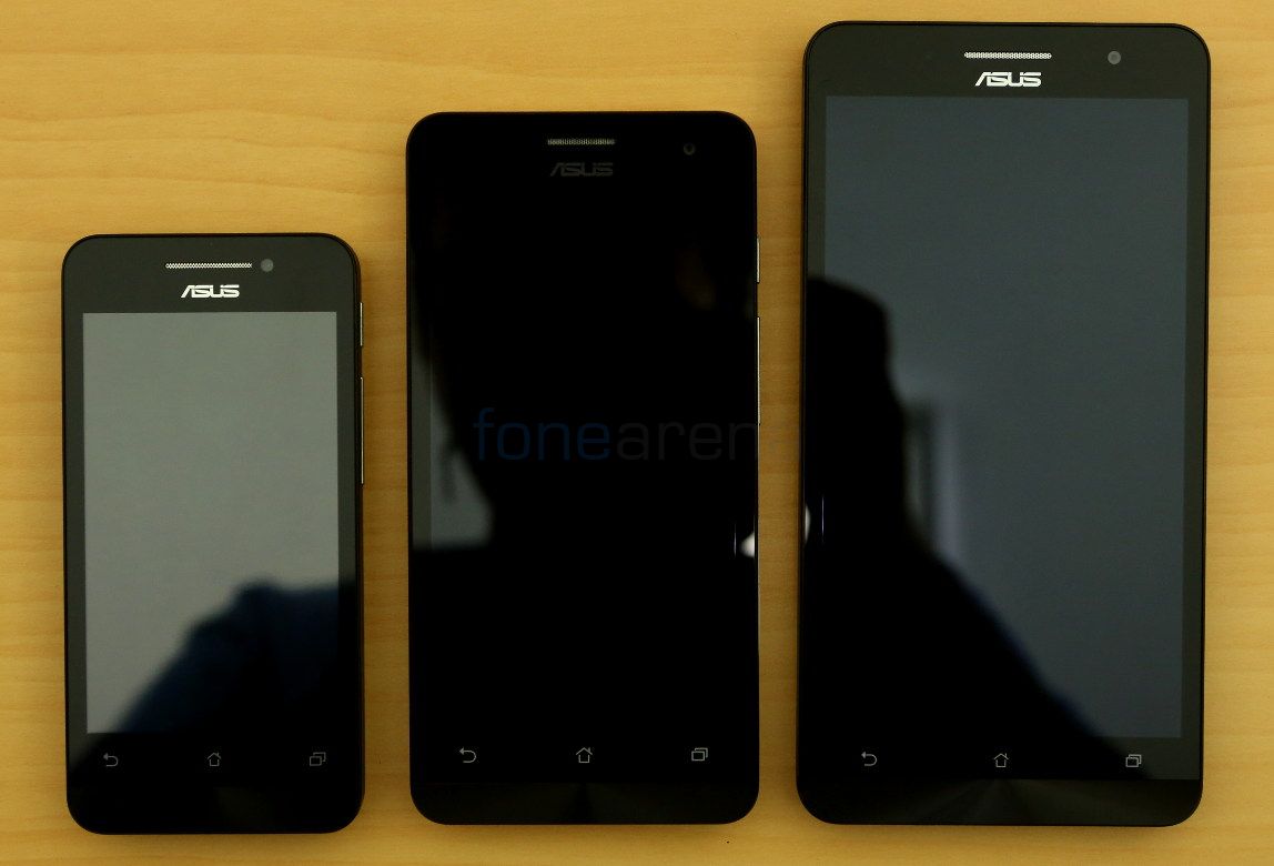 Asus Zenfone 4,5 and 6