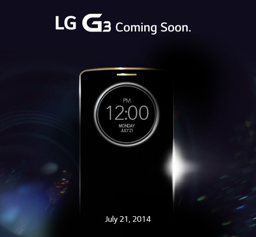 LG G3 India launch teaser