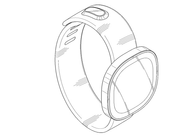 Samsung rounded smartwatch patent