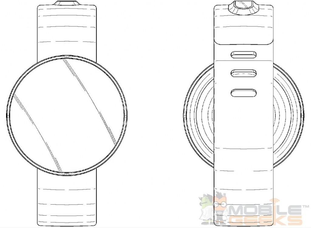 Samsung rounded smartwatch patent