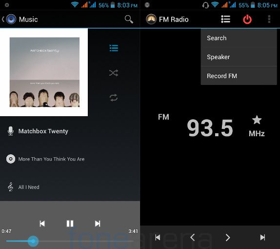 Swipe Konnect 5.0 Music Player and FM Radio
