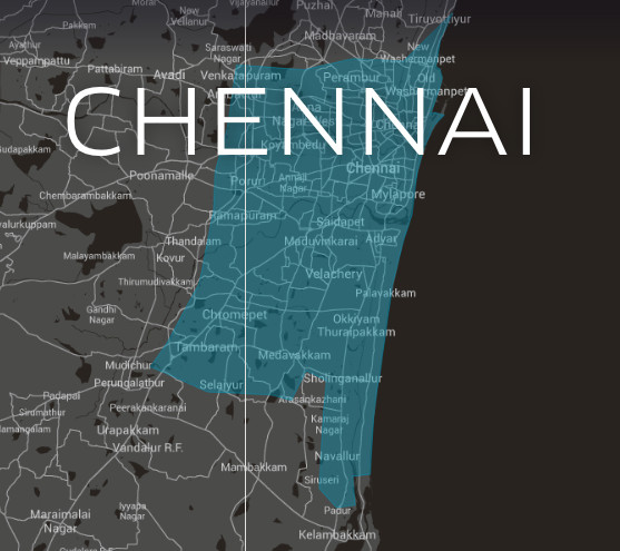 Uber Coverage Chennai