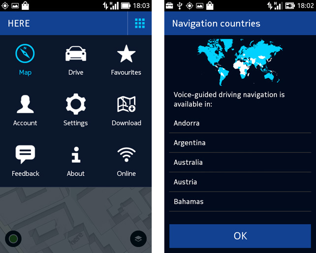 nokia here maps navigation