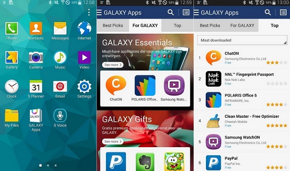 samsung Galaxy Apps