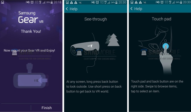 samsung Gear VR manager
