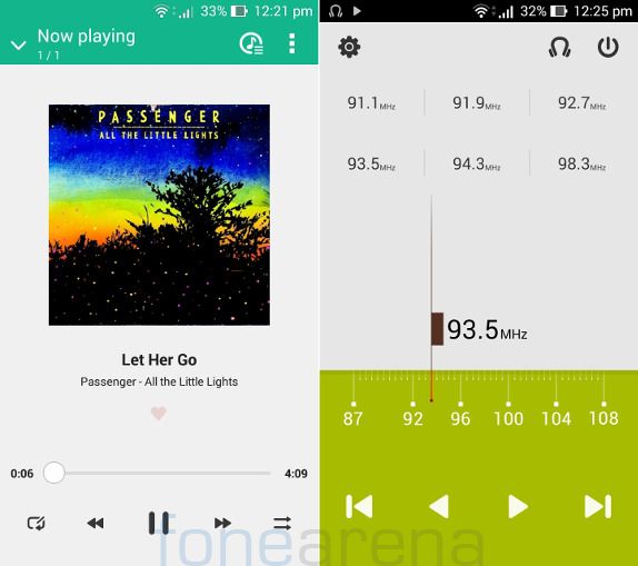 Asus Zenfone 6 Music and FM Radio
