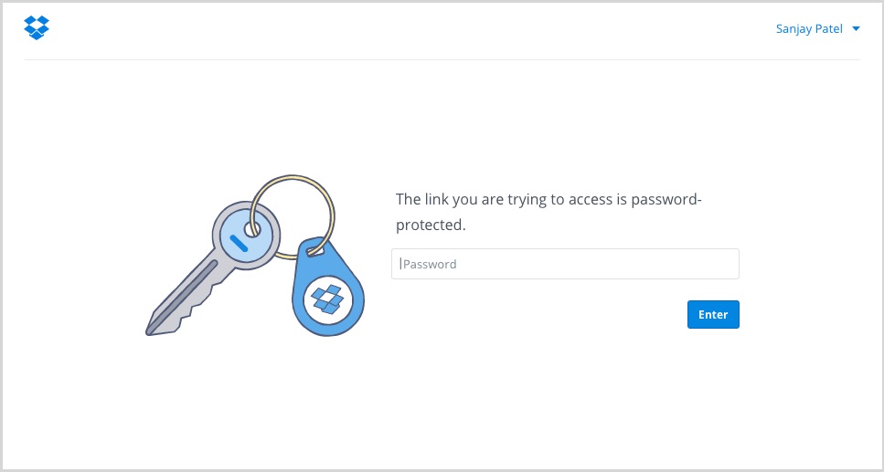 Dropbox-Password-Protection