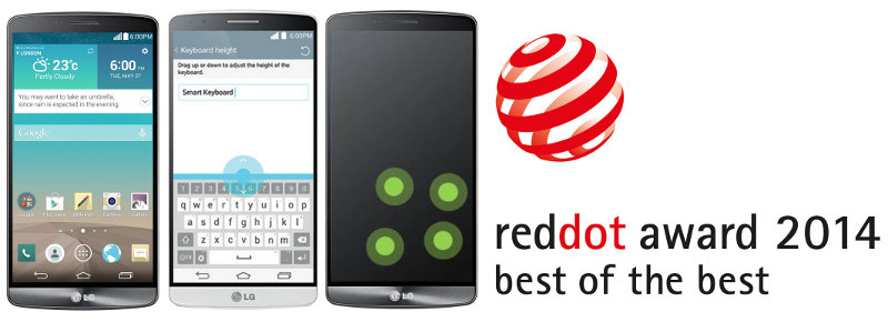 LG G3 Red Dot award 2014