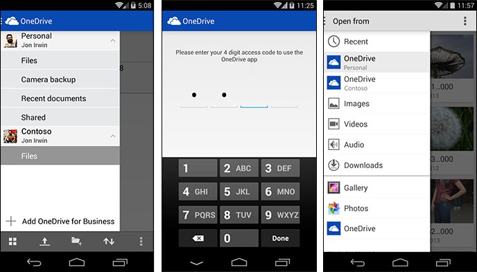 OneDrive Android Update