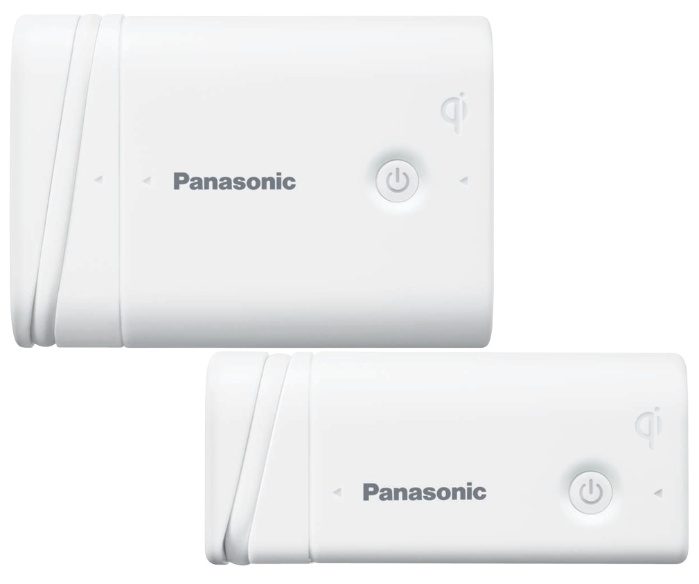 Panasonic QE-PL202-W and QE-PL102-W Qi portable chargers
