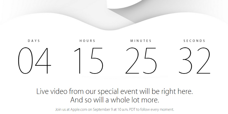 Apple Sep 9 Live Stream