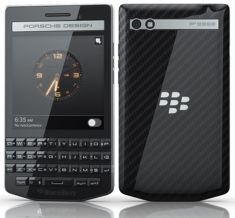 BlackBerry Porsche Design P'9983 luxury smartphone official