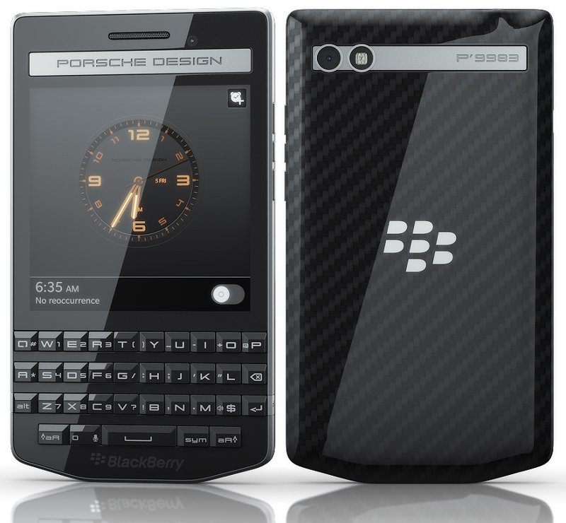 BlackBerry Porsche Design P’9983 luxury smartphone official