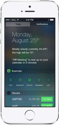 Evernote iOS 8