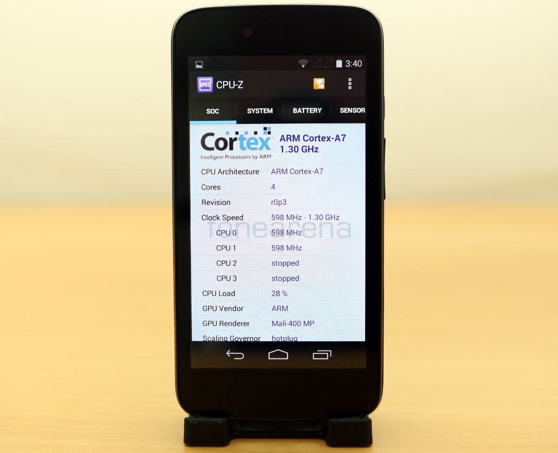 Micromax Canvas A1 benchmarks