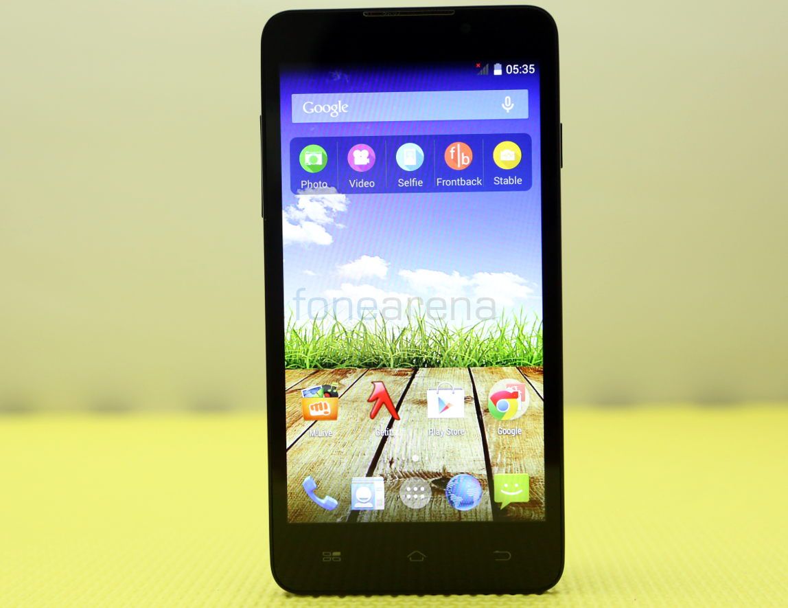 Micromax Canvas Nitro A310 Hands On and Photo Gallery