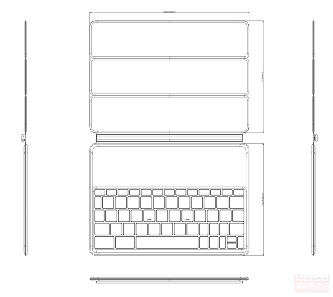 Nexus tablet keyboard case